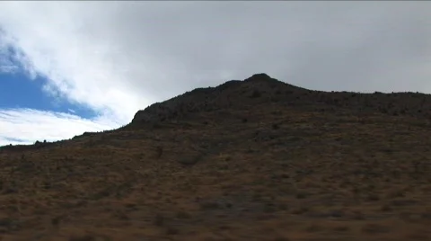 Desert Mountain Close Up Stock Footage 594995