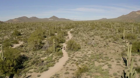 Desert Mountain mike Stock Footage 123973948