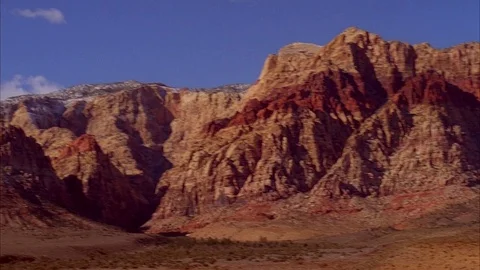 Desert Mountain Panoramic Views Video stock 82593384