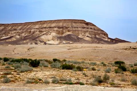 Desert mountain Stock Photos
