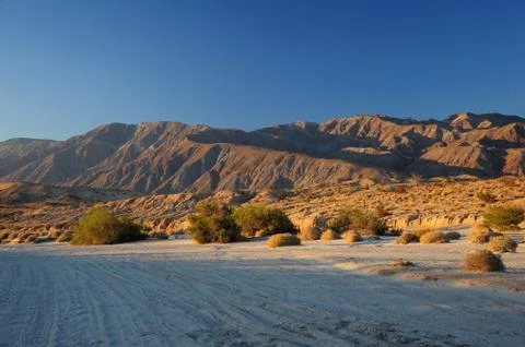 Desert mountain Stock Photos