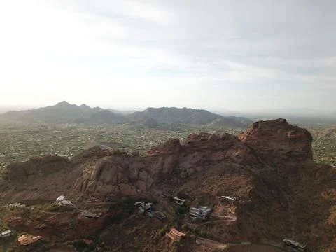 Desert Mountain Stock Photos