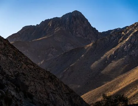 Desert Mountain Stock Photos