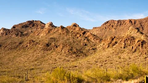 Desert Mountain Foto stock