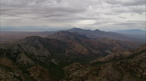 Desert Mountain Range Stock Footage 37304112