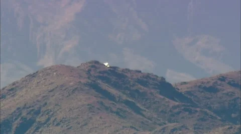 Desert Mountain River Stock Footage 40675104