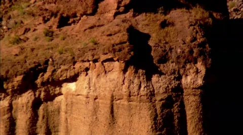 Desert Mountain River Stock Footage 40676763