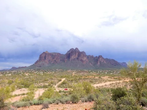 Desert Mountain Timelapse 스톡 동영상 72520137