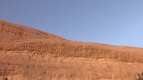 Desert Mountain Top Stock Footage 22016014