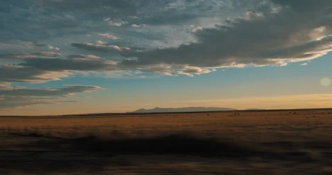 Desert Mountain View Video stock 87625555