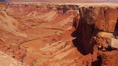 Desert Mountains, Cliffs and Sand Video stock 25209297