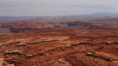 Desert Mountains, Cliffs and Sand Stock Footage 25218737