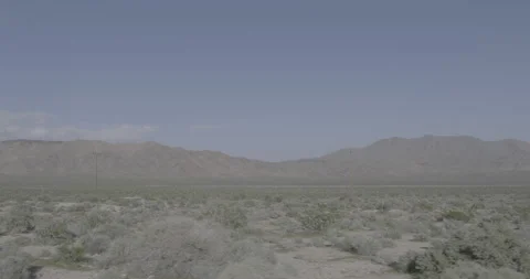 Desert Mountains drive LOG Stock Footage 168212405