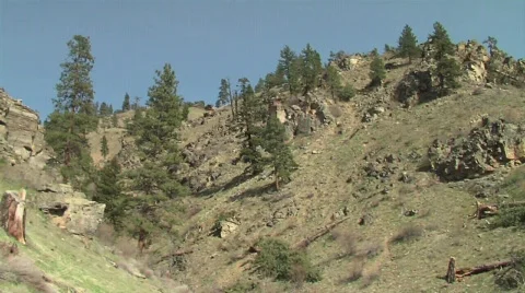 Desert Mountains Video stock 327991