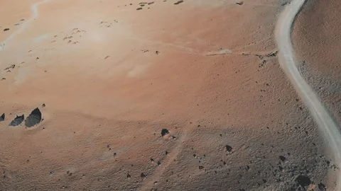 The desert in the mountains, the height of more than 2000 meters, sand and Stock Footage 111247006