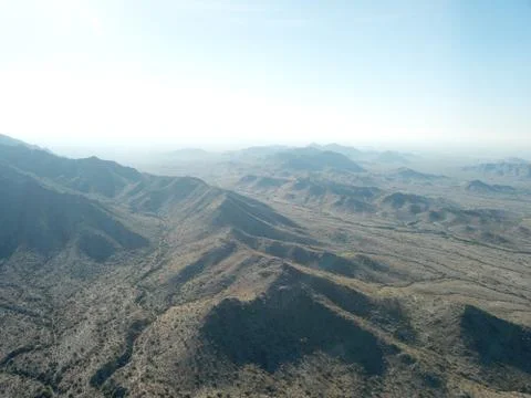 Desert mountains Stock Photos