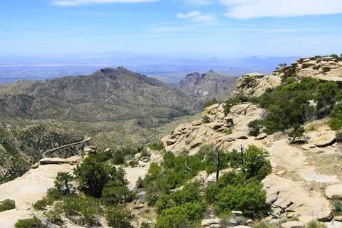 Desert Mountains Stock Photos