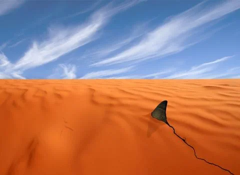 Desert Ocean Stock Photos