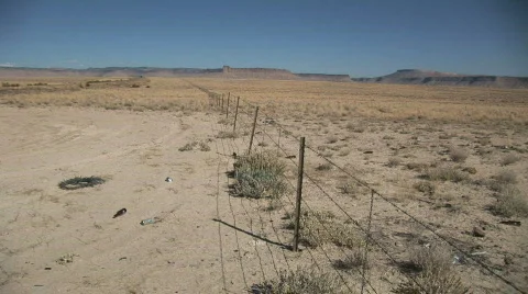 Desert Pan One Stock Footage 910387