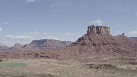 Desert Plateaus Drone Stock Footage 186745029