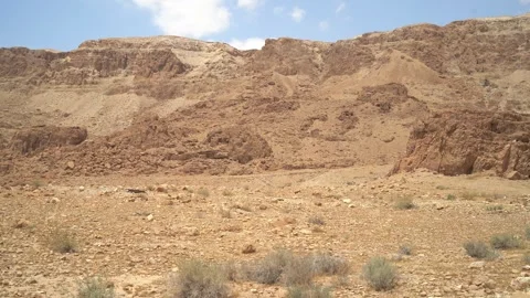 Desert of Qumran Stock Footage 248704709