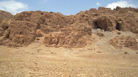 Desert of Qumran Stock Footage 248704867