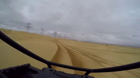 Desert  race Stock Footage 75353911