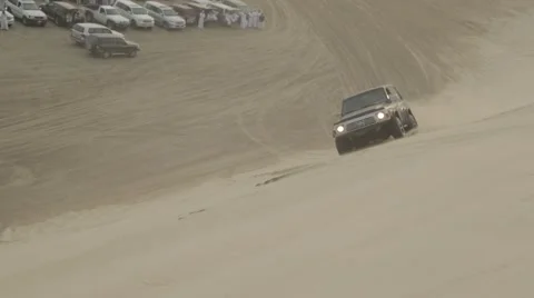Desert Racing 2 Stock Footage 48272187