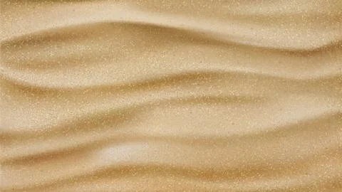 Desert Relief Sand With Waves Background Vector 스톡 일러스트