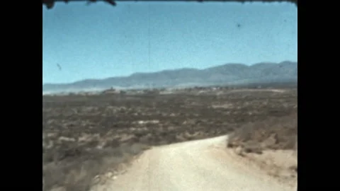 Desert Road 1938 Stock Footage 239244004