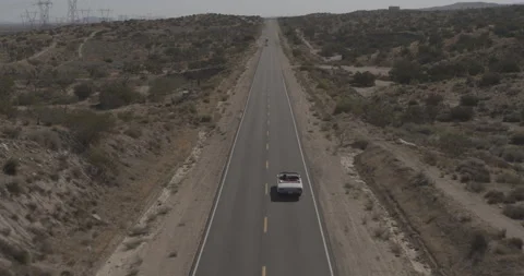 Desert road 3 動画素材 133138650