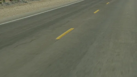 Desert Road 4K Stock Footage 106775998