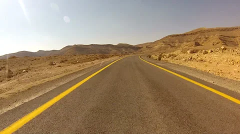 Desert road Stock-Footage 29904352