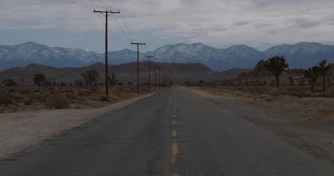 Desert Road Vídeo Stock 87482462