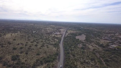 Desert road Stock Footage 120406902