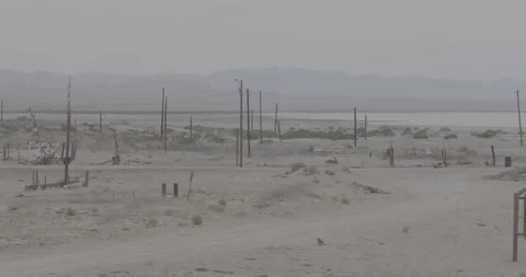 Desert Road Stock Footage 168213049