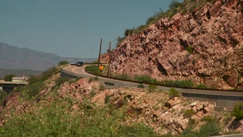 Desert Road Stock Footage 250307218
