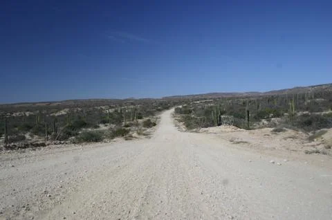 Desert Road Stock Photos