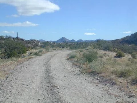 Desert Road Stock Photos