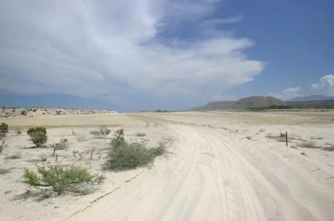 Desert Road Stock Photos