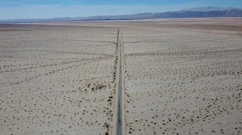 Desert road Foto stock