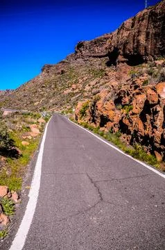 Desert Road Stock Photos