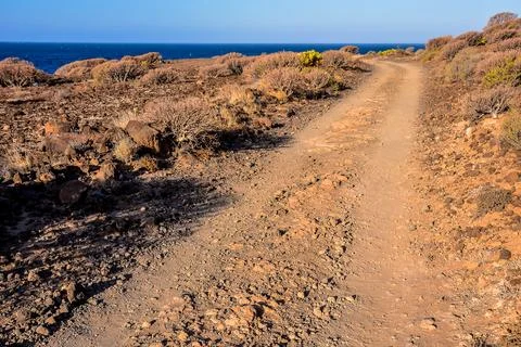 Desert Road Stock Photos