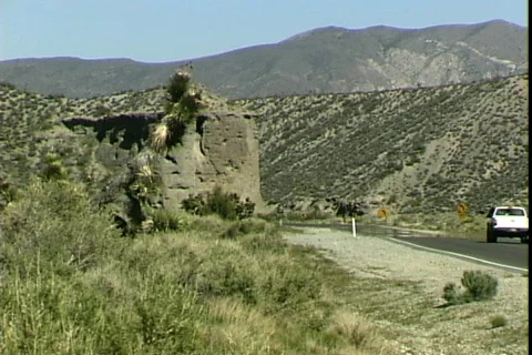 Desert Road-ws Stock-Footage 817285
