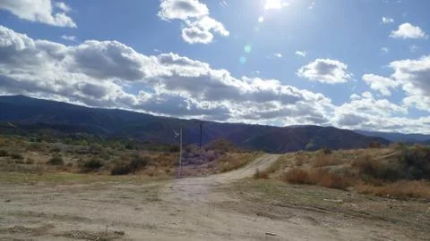 Desert Roads Stock Photos