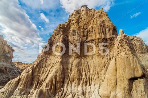 Desert Rock Formation Stock Photos