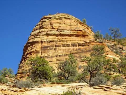Desert rock Stock Photos
