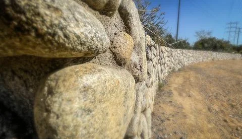 Desert Rock Wall Stock Photos