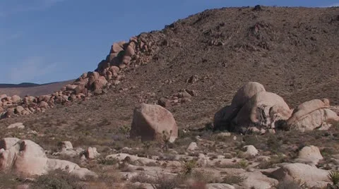 Desert Rocks 2 Stock Footage 10608797