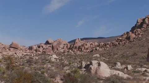 Desert Rocks 3.m2t Stock Footage 10608933